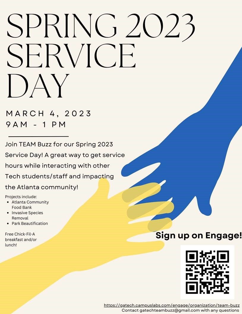 service day flyer