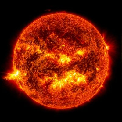 An image of the fireball that is our Sun, courtesy of NASA