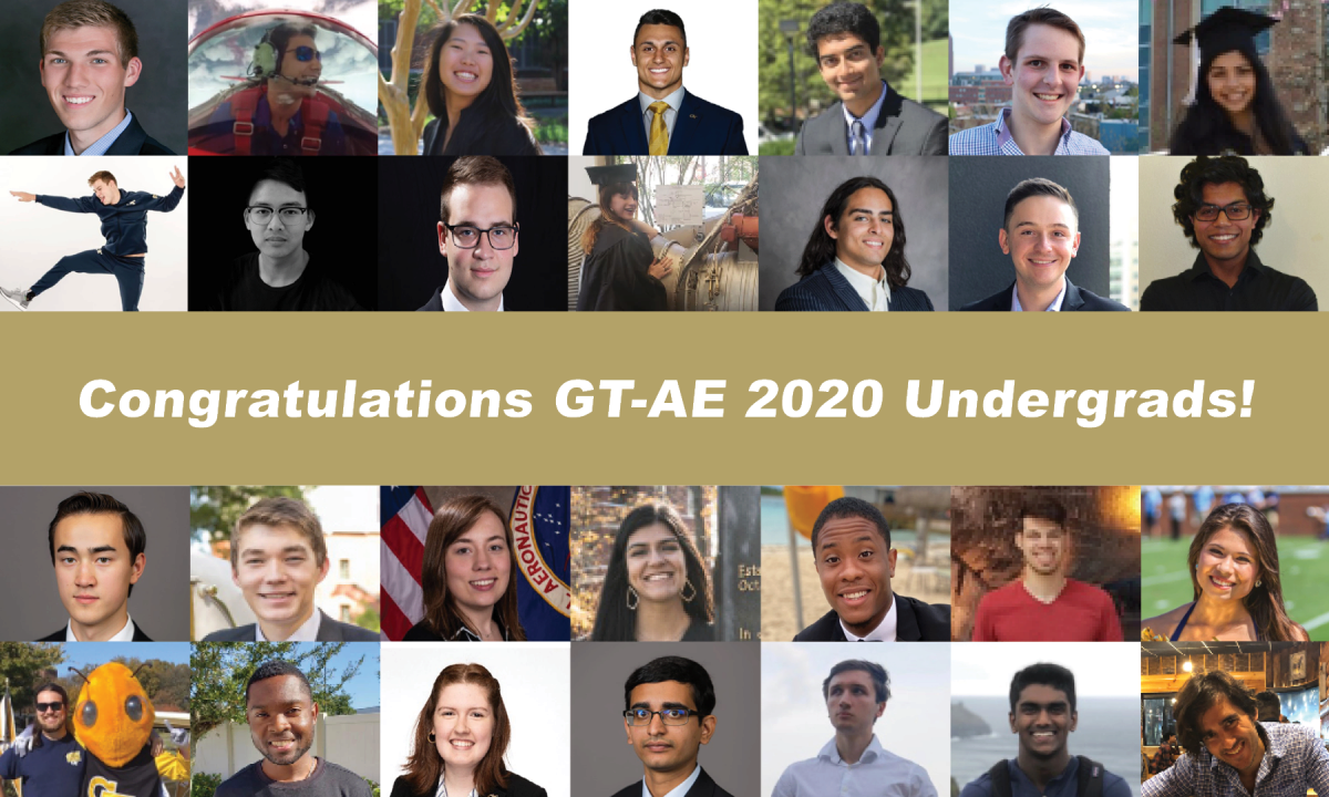 The Undergraduates of the Class of 2020 GT Aerospace Engineering