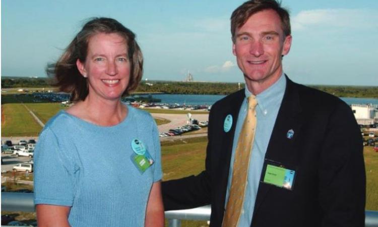 <p><strong>Helen B. and Roger A. Krone</strong> <em>are longtime supporters of the Daniel Guggenheim School of Aerospace Engineering. Of their latest act of philanthropy, Roger Krone commented, "“We are pleased that this helped push AE over the top. I am not sure we deserve any special recognition, as each dollar in the Campaign is important.”</em></p>