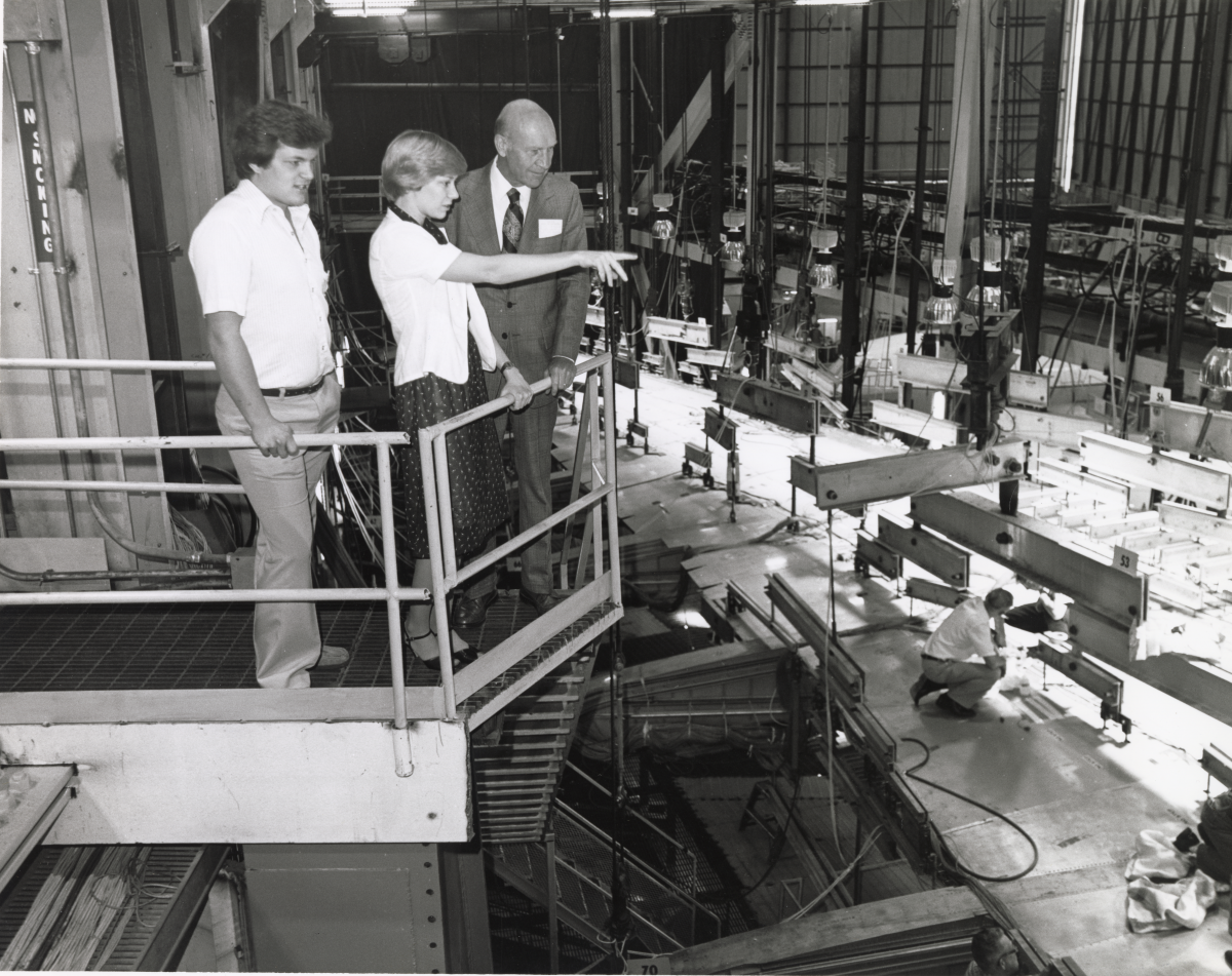 Marilyn Smith co-oping at Lockheed in Marietta, Georgia 