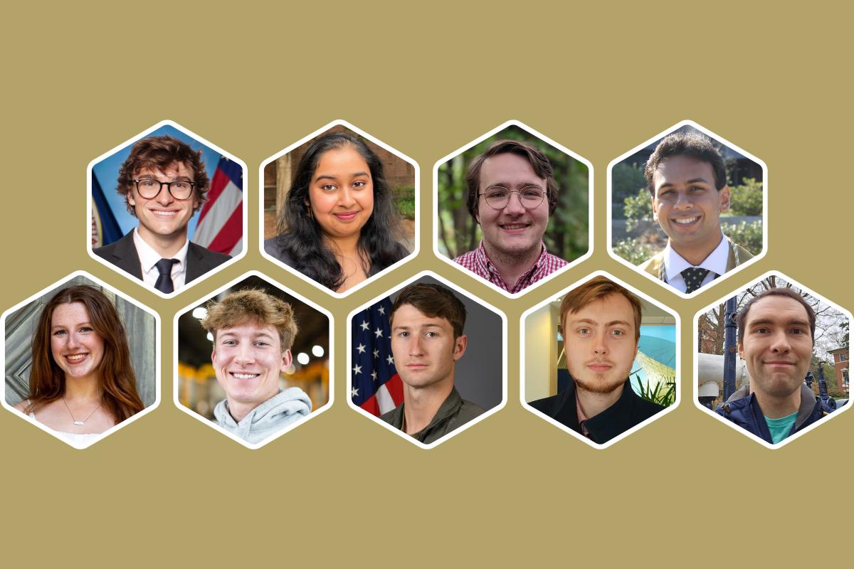 collage of 9 ae students who graduated in the fall of 2025. 